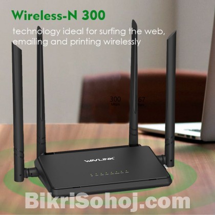 Wavlink WL-WN529R2P N300 Wireless Smart Wi-Fi Router